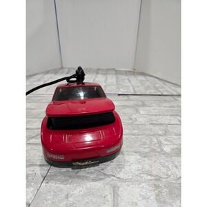 Vintage Red Sports Race Car VHS Video Cassette Tape Rewinder Quantum Works VIDEO